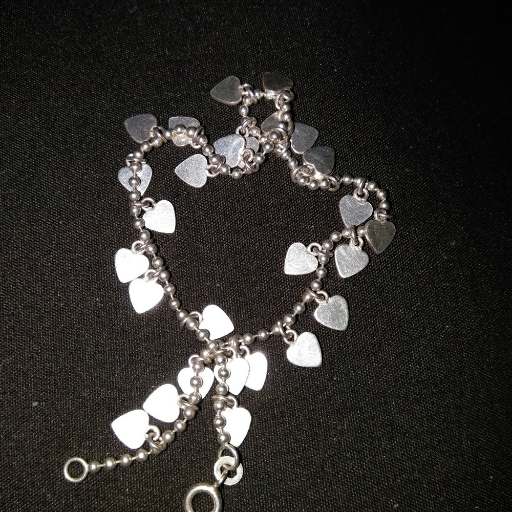 Vintage sterling silver ankle bracelet